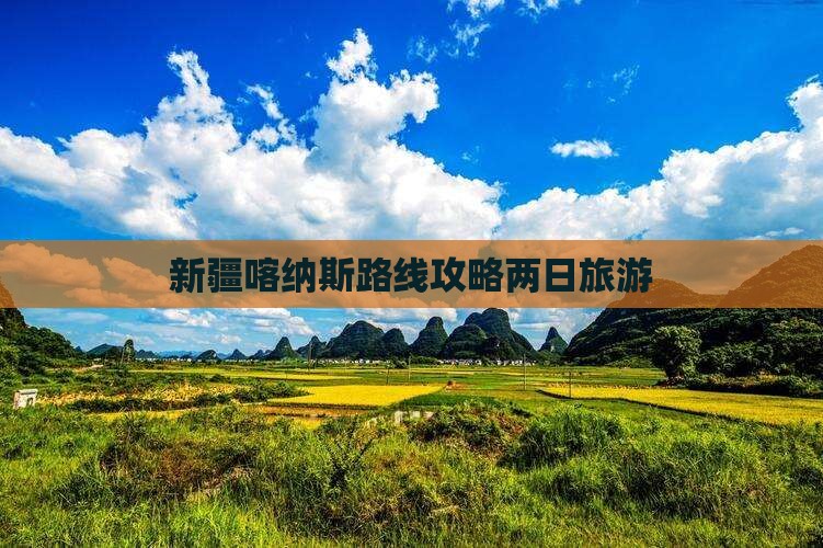 海西去新疆喀纳斯二日游