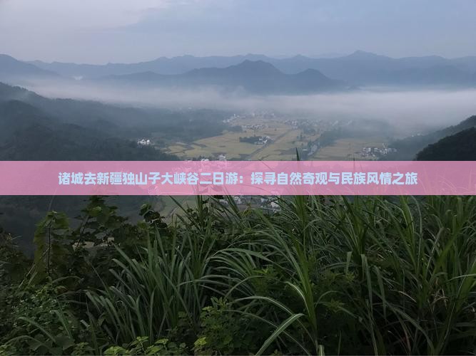 诸城去新疆独山子大峡谷二日游：探寻自然奇观与民族风情之旅