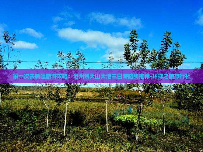 第一次去新疆旅游攻略：沧州到天山天池三日游路线推荐-环球之旅旅行社