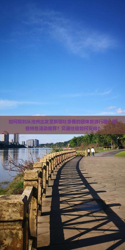 如何规划从沧州出发至新疆吐鲁番的团体旅游行程？哪些特色活动推荐？交通住宿如何安排？
