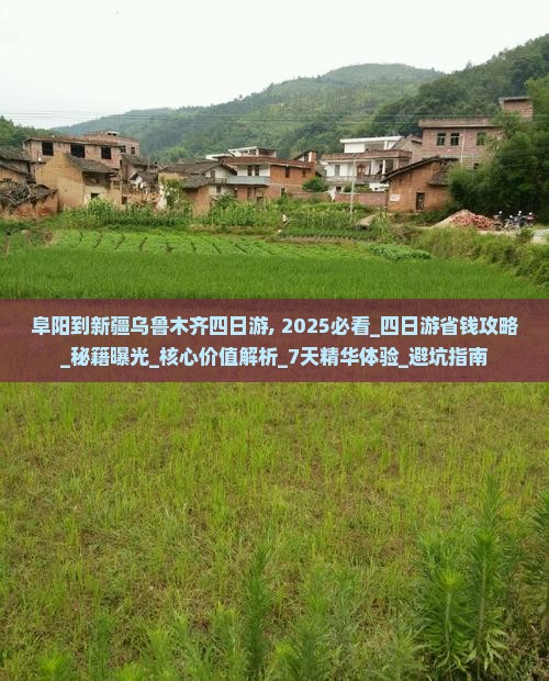阜阳到新疆乌鲁木齐四日游
