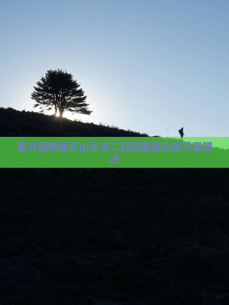 嘉兴到新疆天山天池二日游
