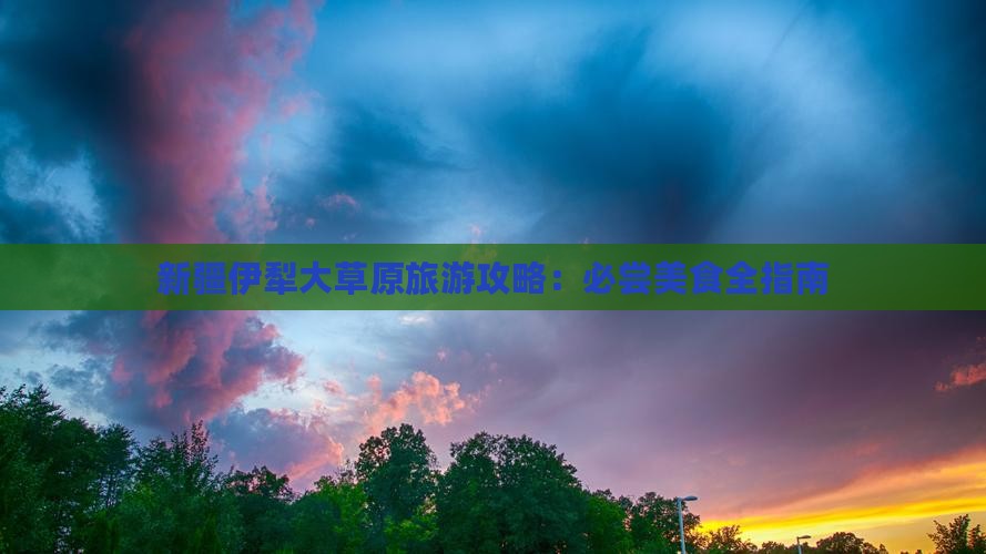桐城到新疆伊犁大草原旅游小吃