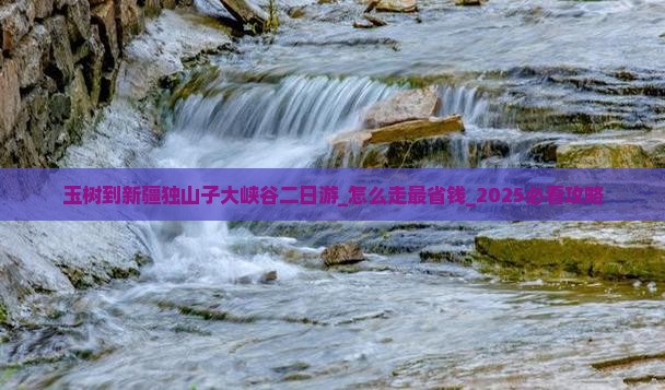 玉树到新疆独山子大峡谷二日游