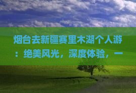 烟台去新疆赛里木湖个人游