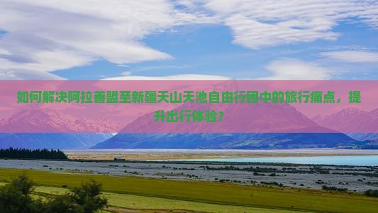 如何解决阿拉善盟至新疆天山天池自由行团中的旅行痛点，提升出行体验？
