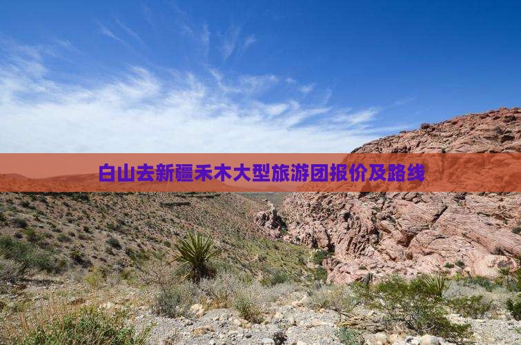 白山去新疆禾木大型旅游团报价及路线