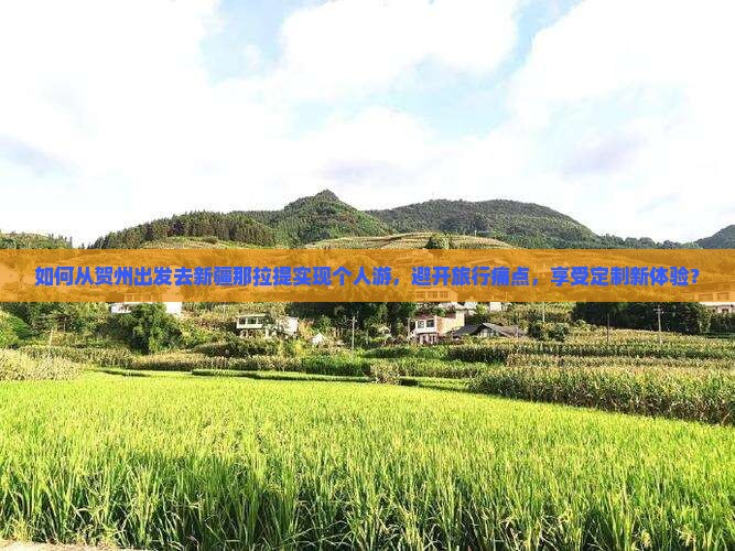 如何从贺州出发去新疆那拉提实现个人游，避开旅行痛点，享受定制新体验？