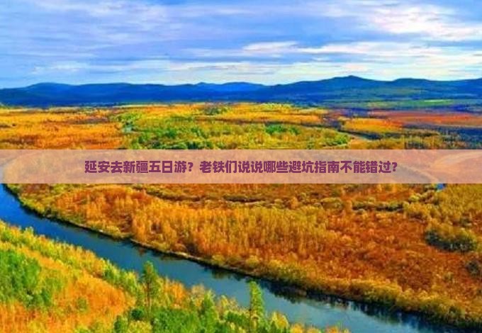 延安去新疆五日游？老铁们说说哪些避坑指南不能错过？