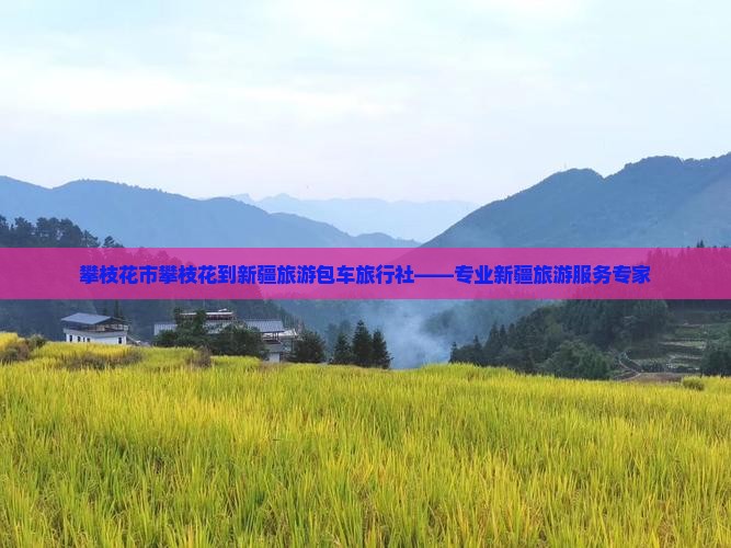 攀枝花市攀枝花到新疆旅游包车旅行社——专业新疆旅游服务专家