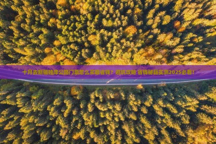 十月去新疆独库公路门票