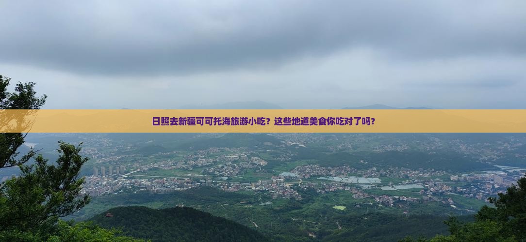 日照去新疆可可托海旅游小吃