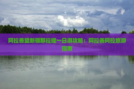 阿拉善盟去新疆那拉提一日
