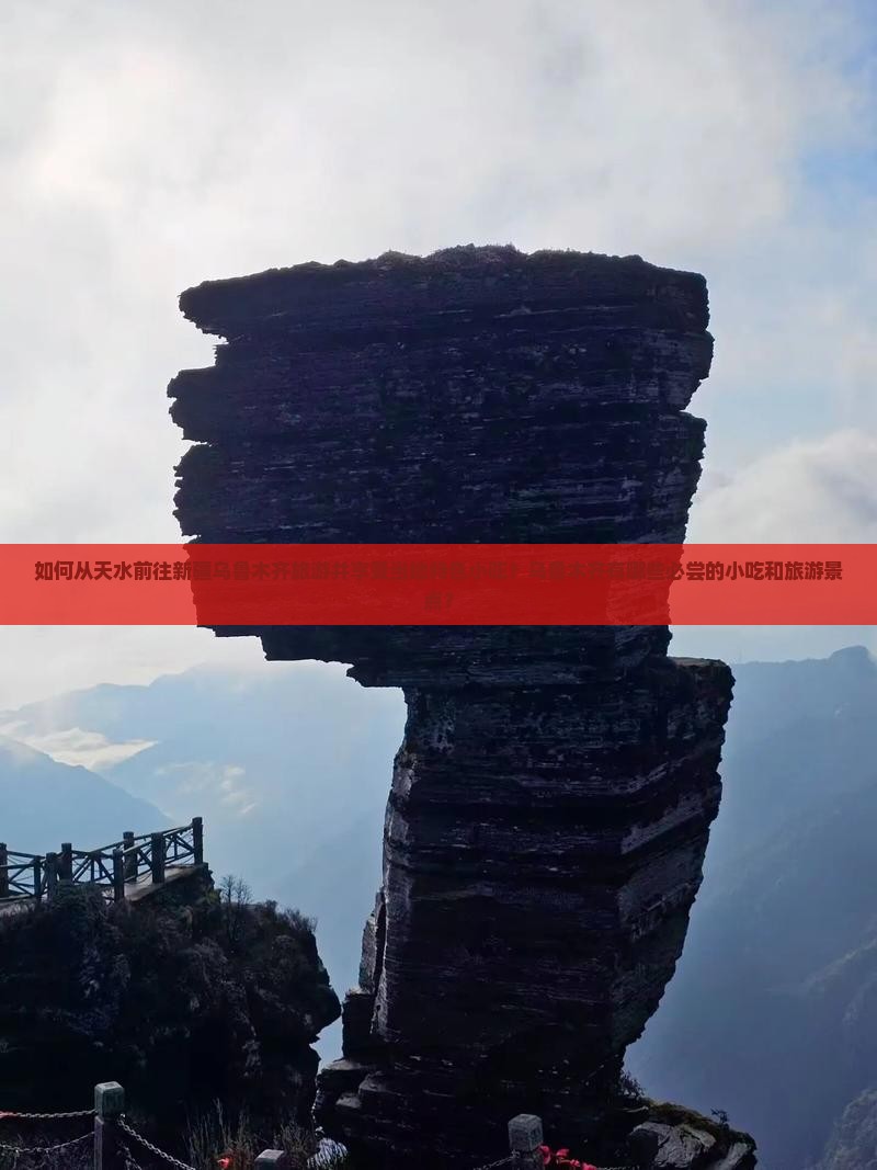 如何从天水前往新疆乌鲁木齐旅游并享受当地特色小吃？乌鲁木齐有哪些必尝的小吃和旅游景点？
