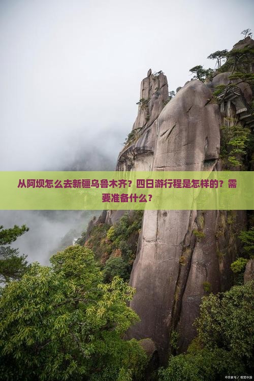 从阿坝怎么去新疆乌鲁木齐？四日游行程是怎样的？需要准备什么？