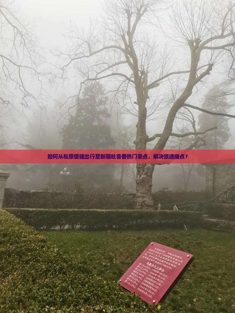 如何从松原便捷出行至新疆吐鲁番热门景点，解决旅途痛点？