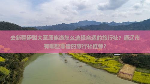 去新疆伊犁大草原旅游怎么选择合适的旅行社？通辽市有哪些靠谱的旅行社推荐？