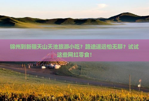 锦州到新疆天山天池旅游小吃？路途遥远怕无聊？试试这些网红零食！