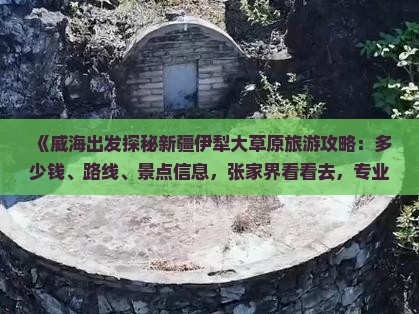 《威海出发探秘新疆伊犁大草原旅游攻略：多少钱、路线、景点信息，张家界看看去，专业旅行社带你旅行》