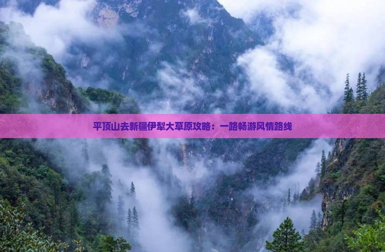 平顶山去新疆伊犁大草原攻略：一路畅游风情路线