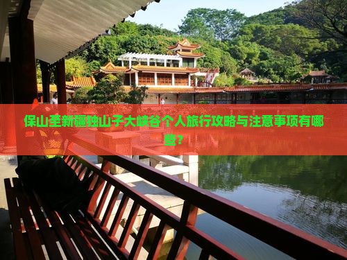 保山至新疆独山子大峡谷个人旅行攻略与注意事项有哪些？