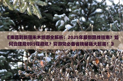 南昌到新疆禾木旅游 南昌到新疆禾木旅游