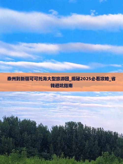 泰州到新疆可可托海大型旅游团