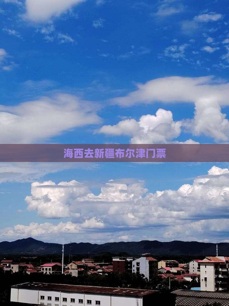 海西去新疆布尔津门票