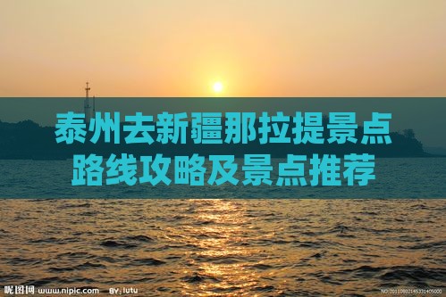 泰州去新疆那拉提景点