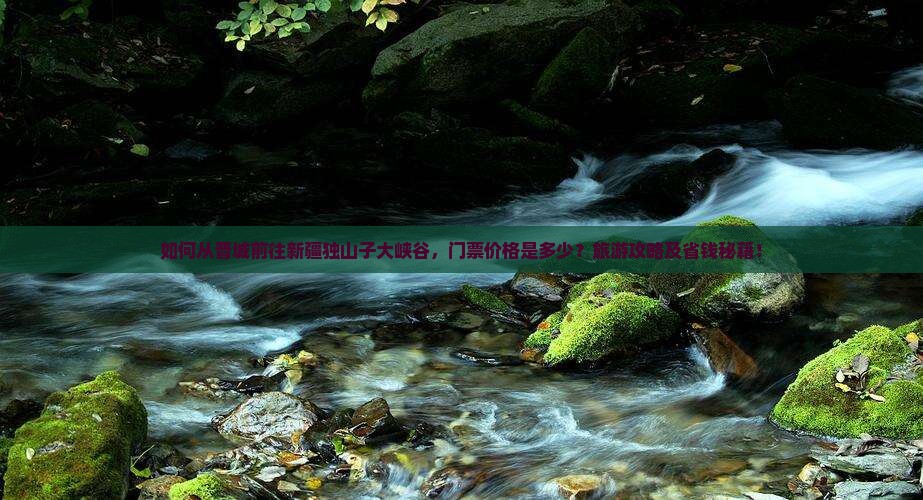 如何从晋城前往新疆独山子大峡谷，门票价格是多少？旅游攻略及省钱秘籍！