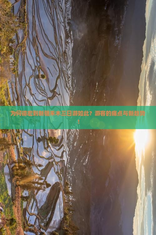 为何德宏到新疆禾木三日游如此？游客的痛点与新趋势！