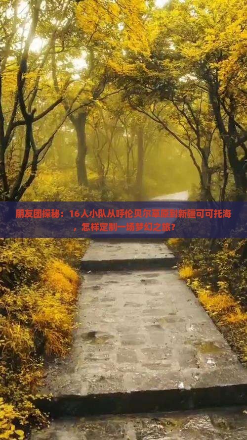 朋友团探秘：16人小队从呼伦贝尔草原到新疆可可托海，怎样定制一场梦幻之旅？