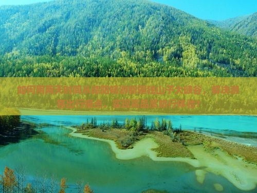 如何用两天时间从德阳畅游新疆独山子大峡谷，解决游客出行痛点，实现高品质旅行体验？