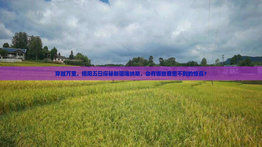 穿越万里,揭阳五日探秘新疆喀纳斯,会有哪些意想不到的惊喜? 穿越万里,揭阳五日探秘新疆喀纳斯,会有哪些意想不到的惊喜?