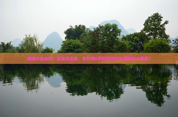 旅游小白必问：石家庄出发，怎样用5天时间玩转新疆伊犁大草原？