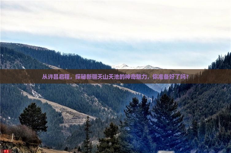 从许昌启程，探秘新疆天山天池的神奇魅力，你准备好了吗？