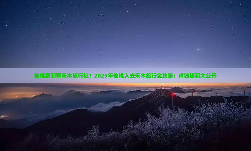 仙桃到新疆禾木旅行社