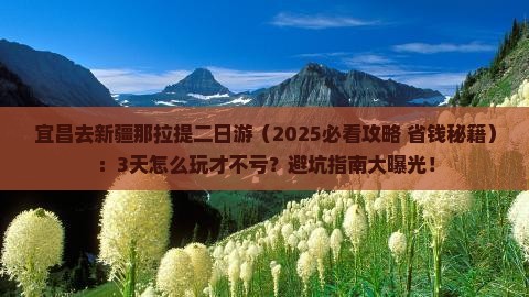 宜昌去新疆那拉提二日游
