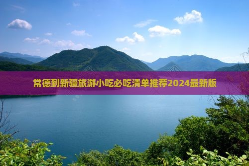 常德到新疆旅游小吃