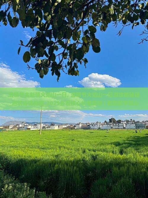 清明节去新疆火焰山一日