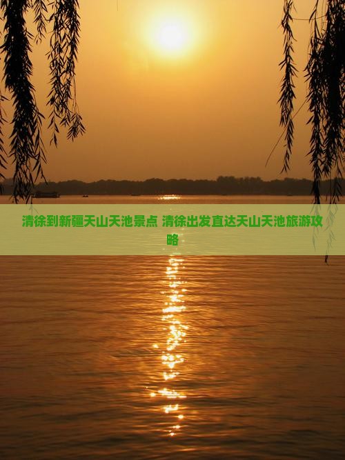 清徐到新疆天山天池景点
