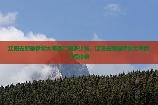 辽阳去新疆伊犁大草原门票