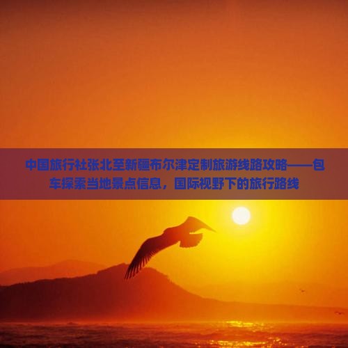 中国旅行社张北至新疆布尔津定制旅游线路攻略——包车探索当地景点信息，国际视野下的旅行路线