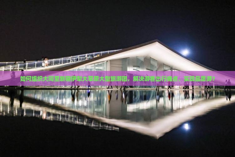 如何组织大同至新疆伊犁大草原大型旅游团，解决游客出行痛点，实现品质游？