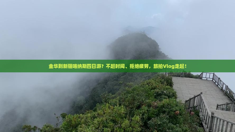 金华到新疆喀纳斯四日游？不赶时间、拒绝疲劳，旅拍Vlog走起！