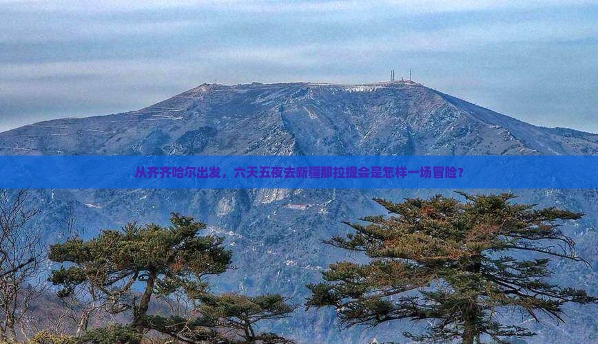 从齐齐哈尔出发，六天五夜去新疆那拉提会是怎样一场冒险？