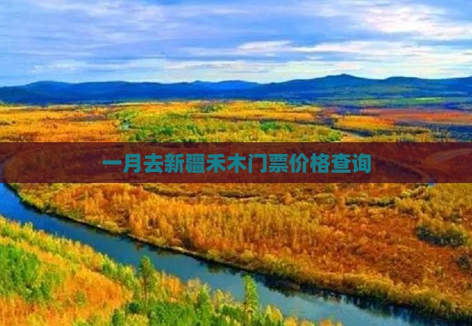 一月去新疆禾木门票价格查询