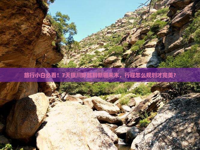 旅行小白必看！7天银川穿越到新疆禾木，行程怎么规划才完美？