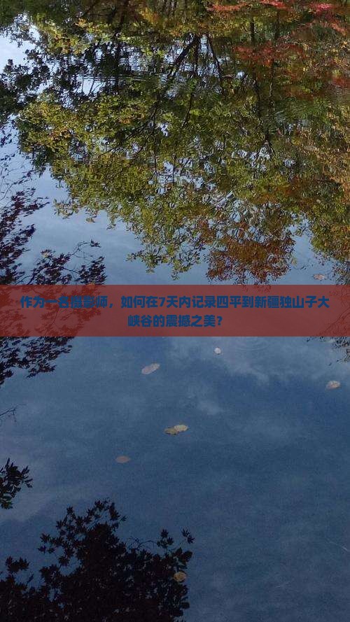 作为一名摄影师，如何在7天内记录四平到新疆独山子大峡谷的震撼之美？