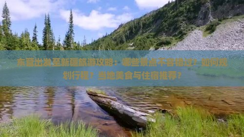 东营出发至新疆旅游攻略：哪些景点不容错过？如何规划行程？当地美食与住宿推荐？